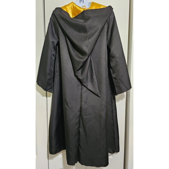 Harry Potter Hogwarts Kids Deluxe Costume Robe House Crests Hufflepuff Disguise - Picture 7 of 11